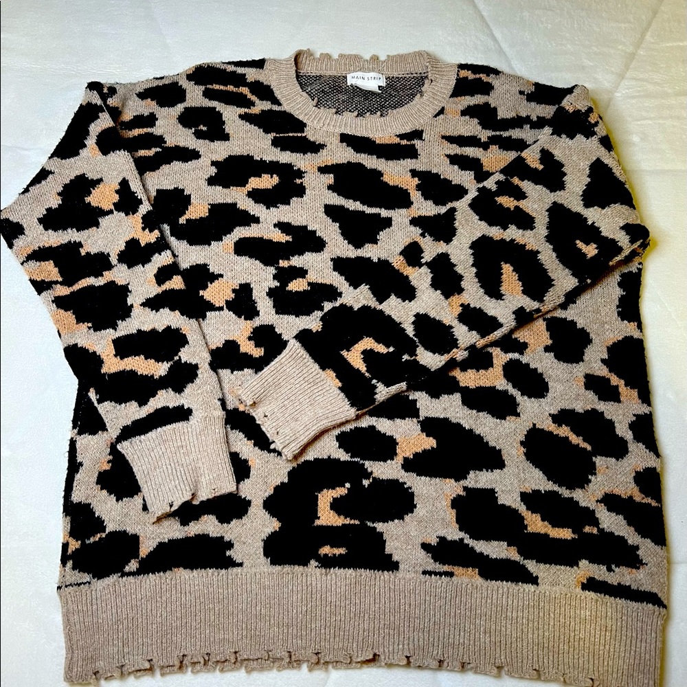 SOLD Boutique leopard print top